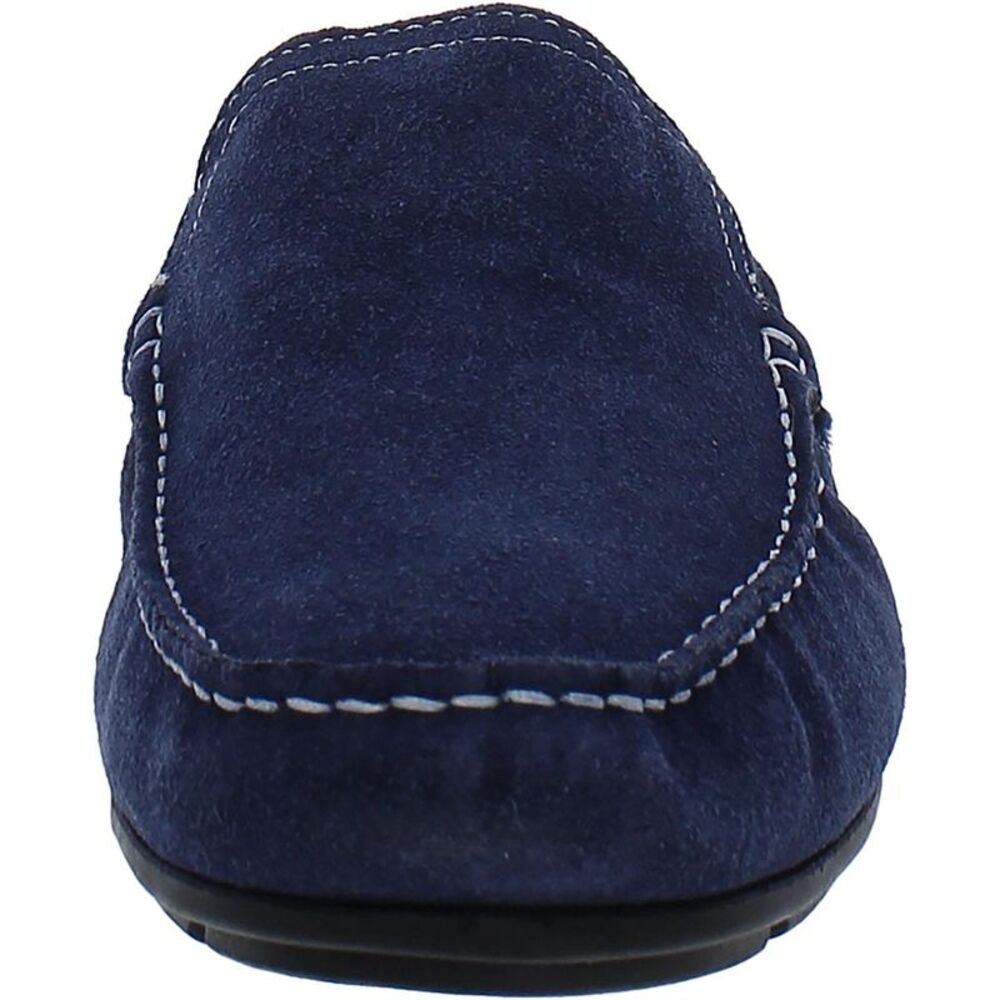 Giorgio Brutini Mens Manus Navy Suede Loafers NWOB - Picture 3 of 4